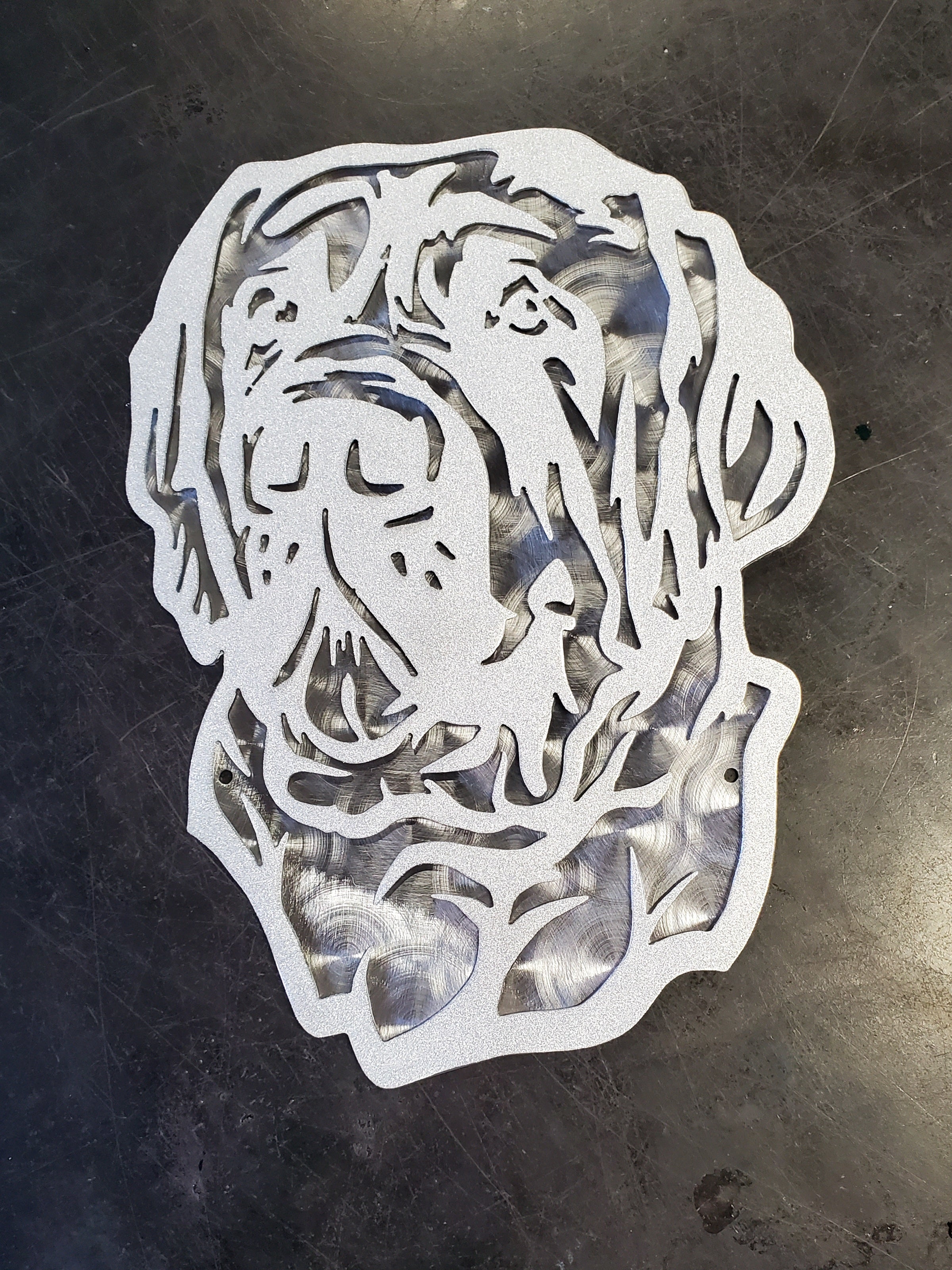 Mastiff #3 Metal Art