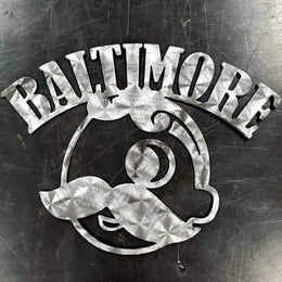 Natty Boh Baltimore Metal Wall Art