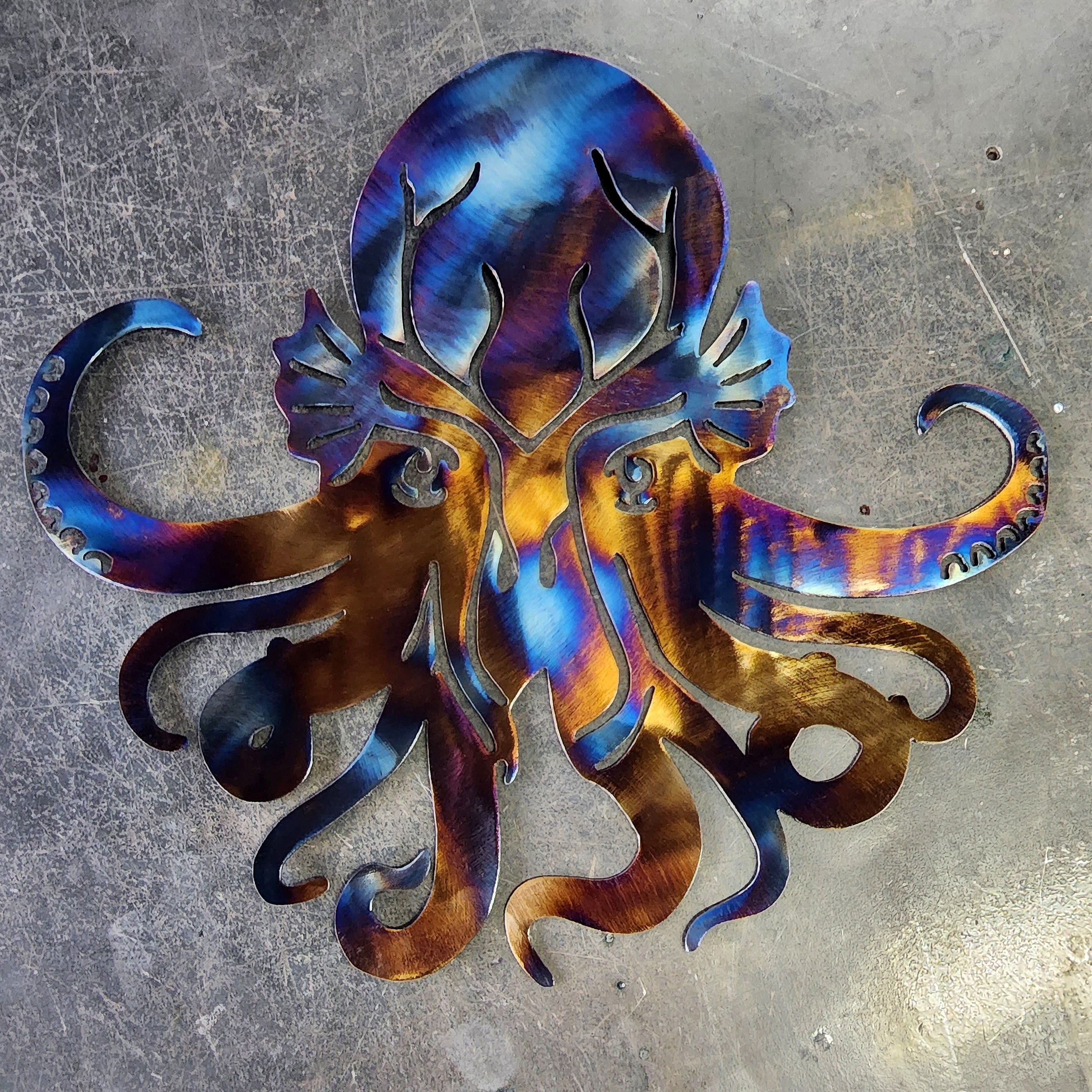 Cthulu Metal Art
