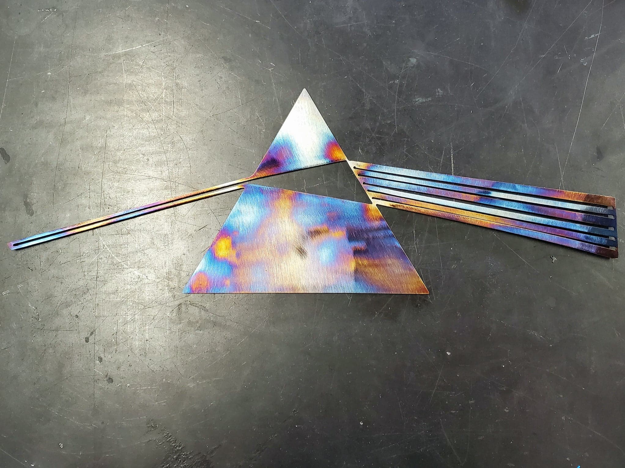 Pink Floyd Music Jam Band Metal Art Home Decor Wall Decor Fabrication Welding Welder Annapolis Maryland Custom Personalized Gift