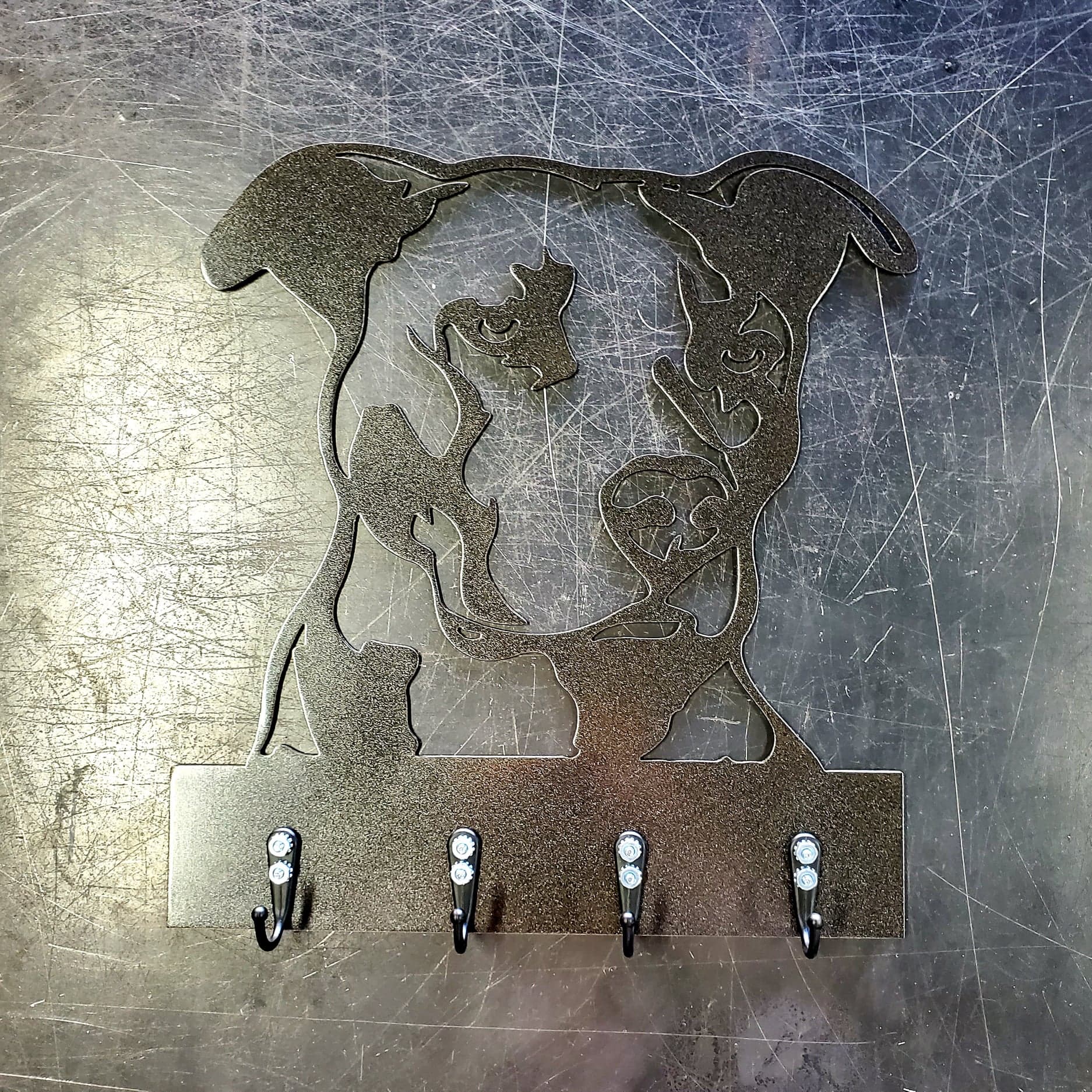 Pitbull #1 Key & Leash Hanger