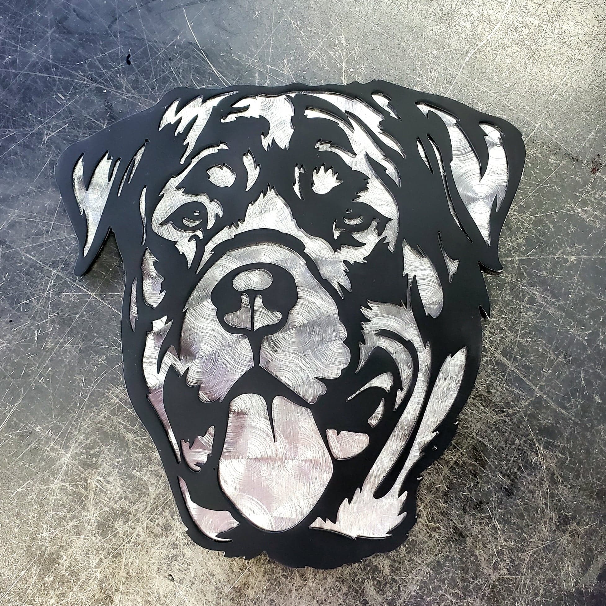 Rottweiler #2 Metal Art
