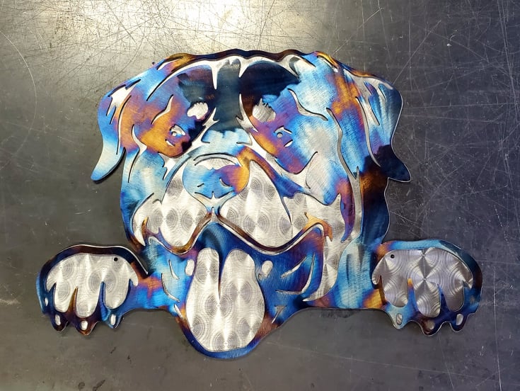 Rottweiler #1 Metal Art