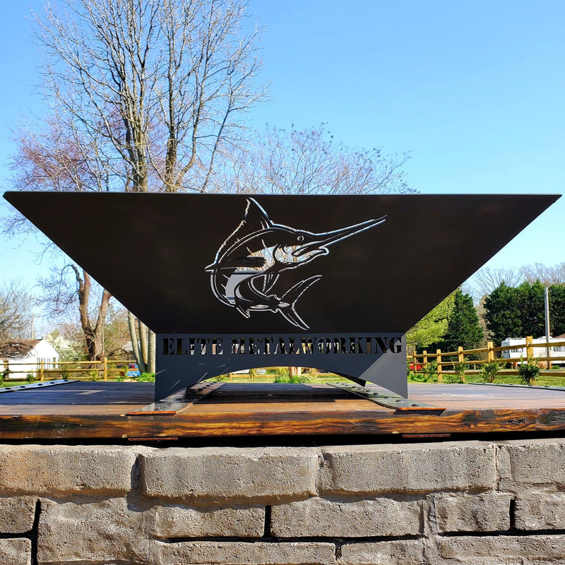 Blue Marlin #1 | Fire Pit Side Design