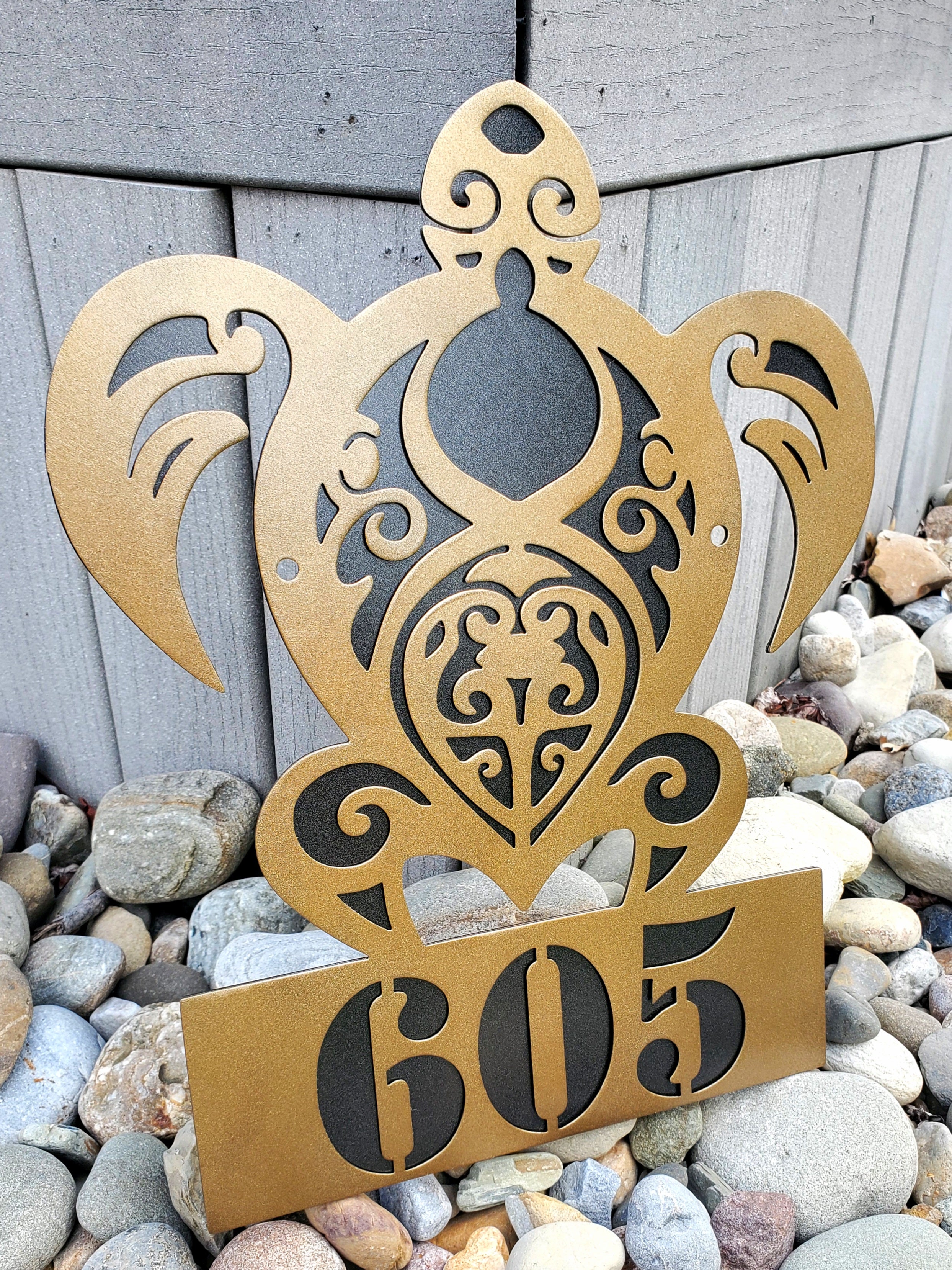 Bronze Metallic & Black Metallic