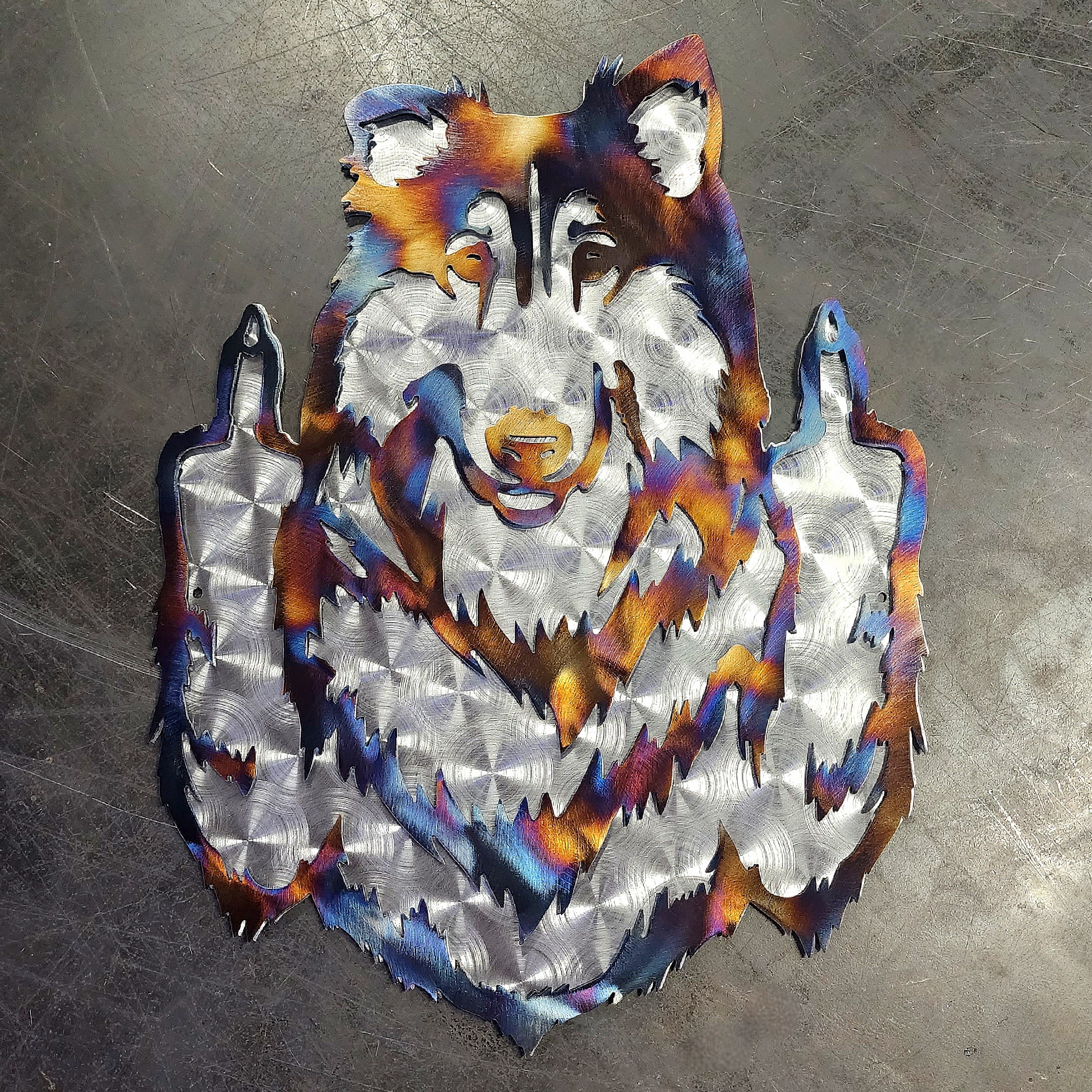 Sheltie #2 Metal Art