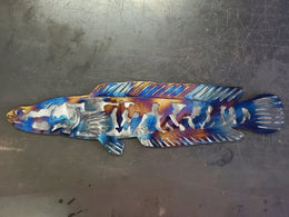 Northern Snakehead Metal Wall Art