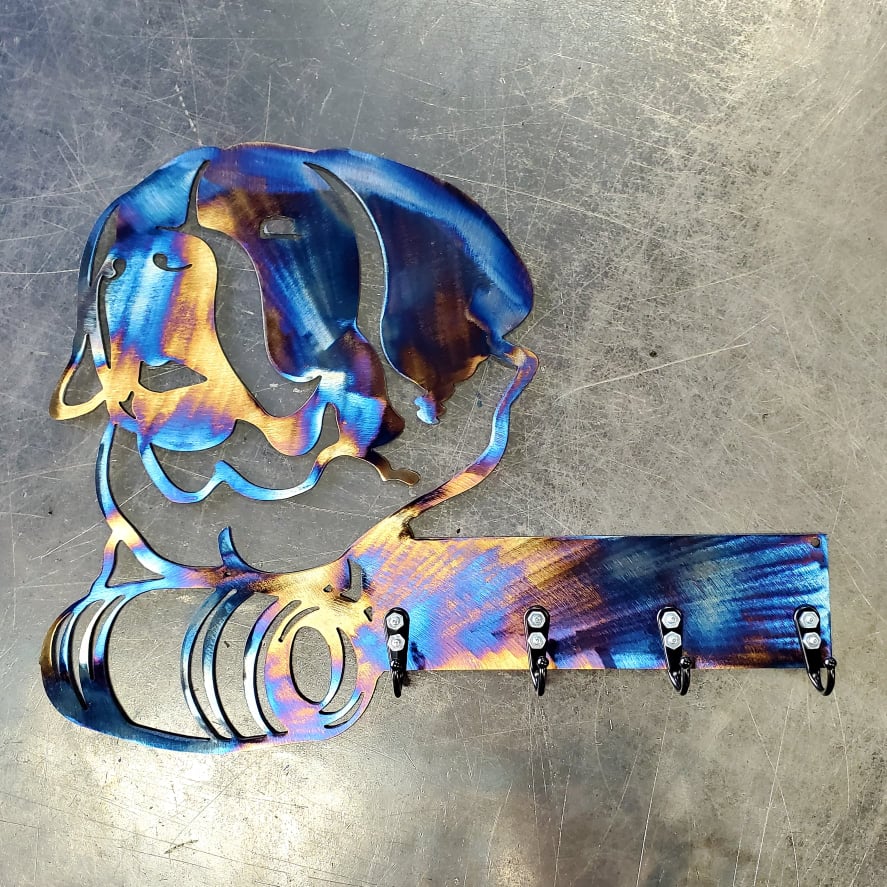 St. Bernard #2 Key & Leash Hanger