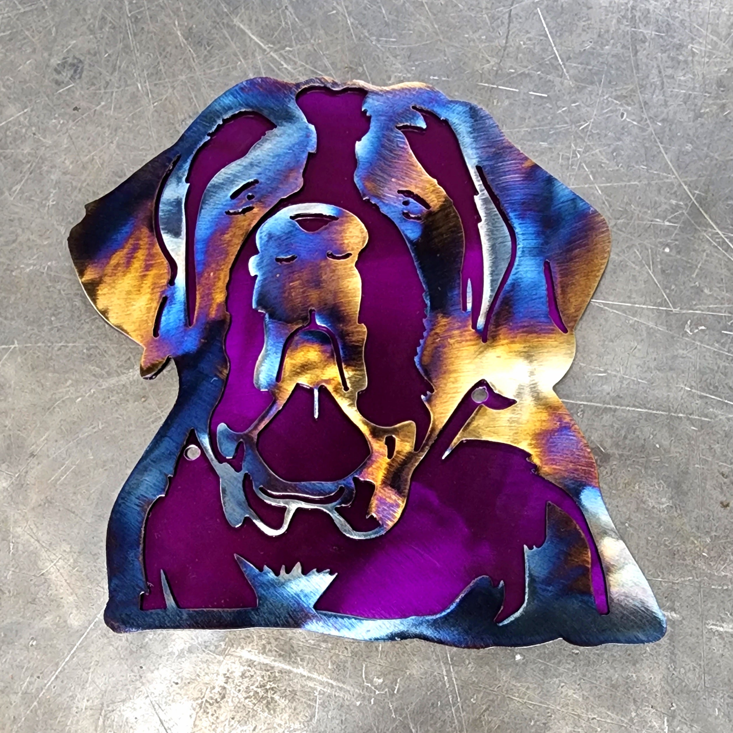 Heat Colored & Purple Candy