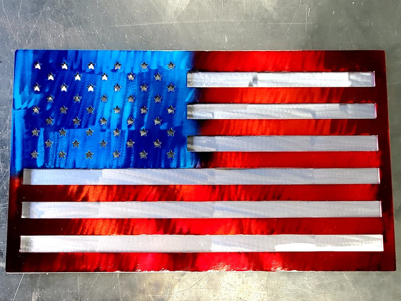 US Flag America United States Patriotic Metal Art Home Decor Wall Decor Fabrication Welding Welder Annapolis Maryland Custom Personalized Gift