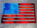 American Flag Metal Art