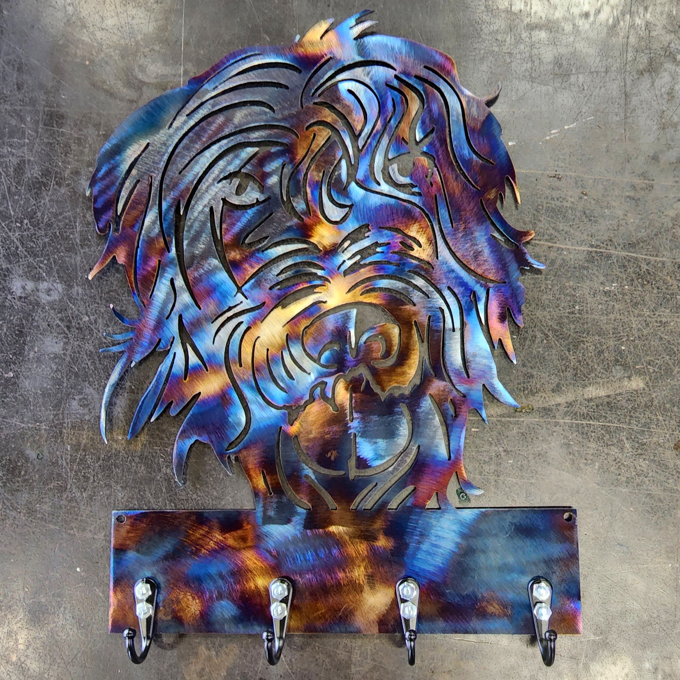 Wirehaired Pointing Griffon Metal Art