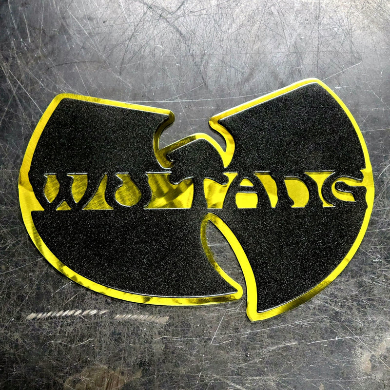 Wu-Tang Clan Music Band Metal Art Home Decor Wall Decor Fabrication Welding Welder Annapolis Maryland Custom Personalized Gift