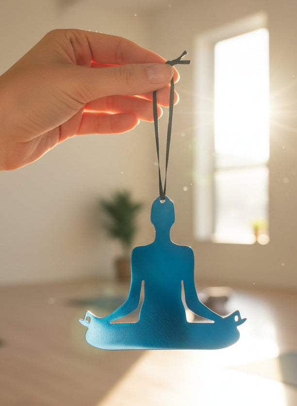 Yogi Metal Art Ornament