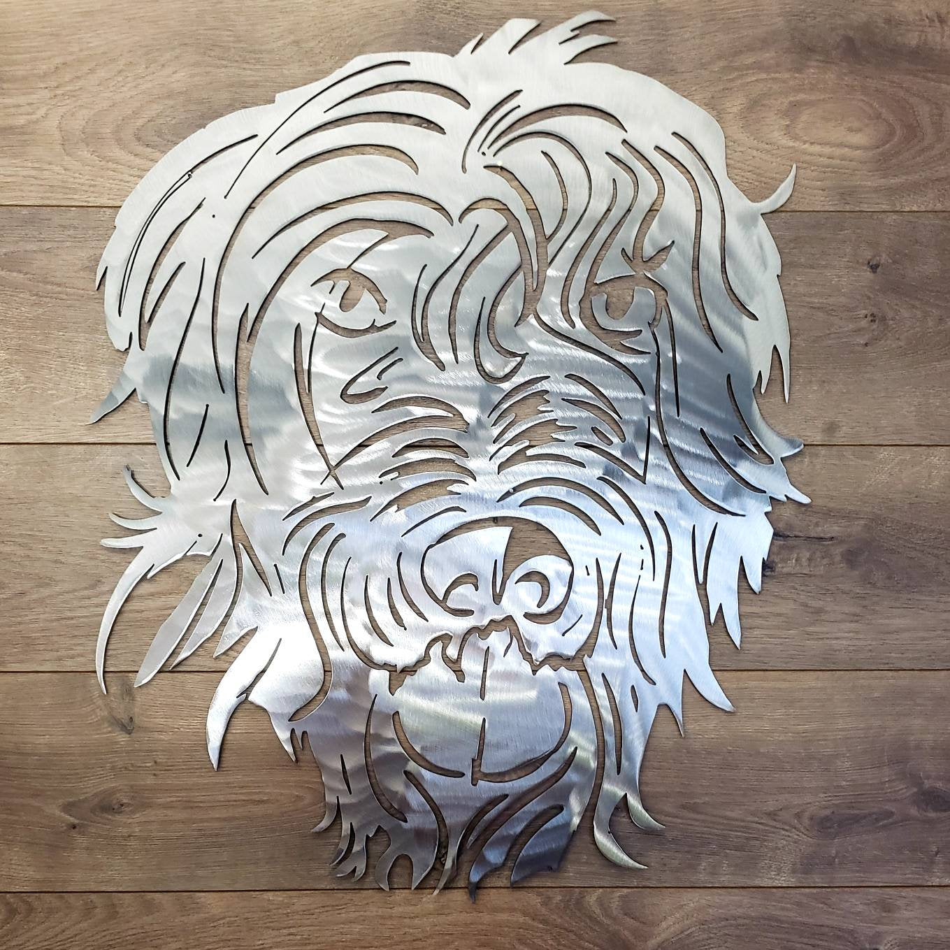 Wirehaired Pointing Griffon Metal Art