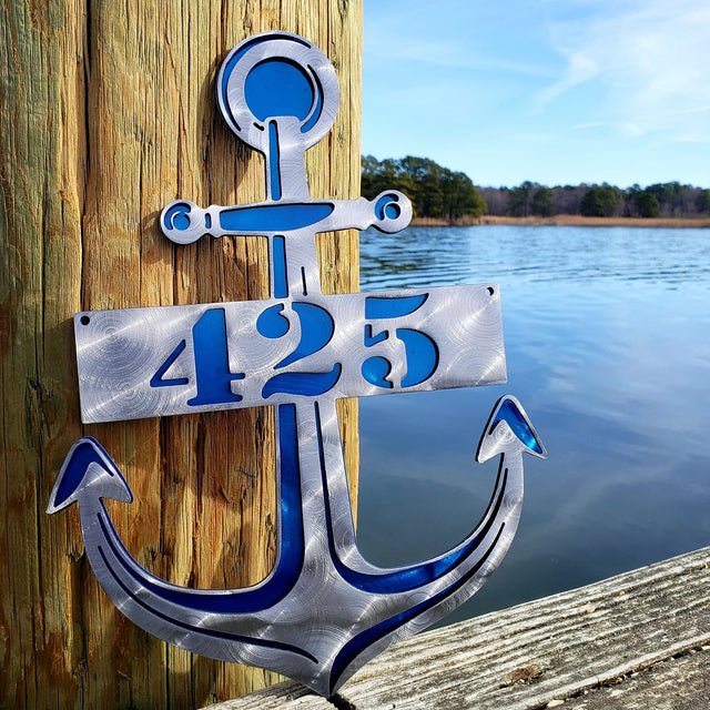 Anchor Personalized Metal Sign