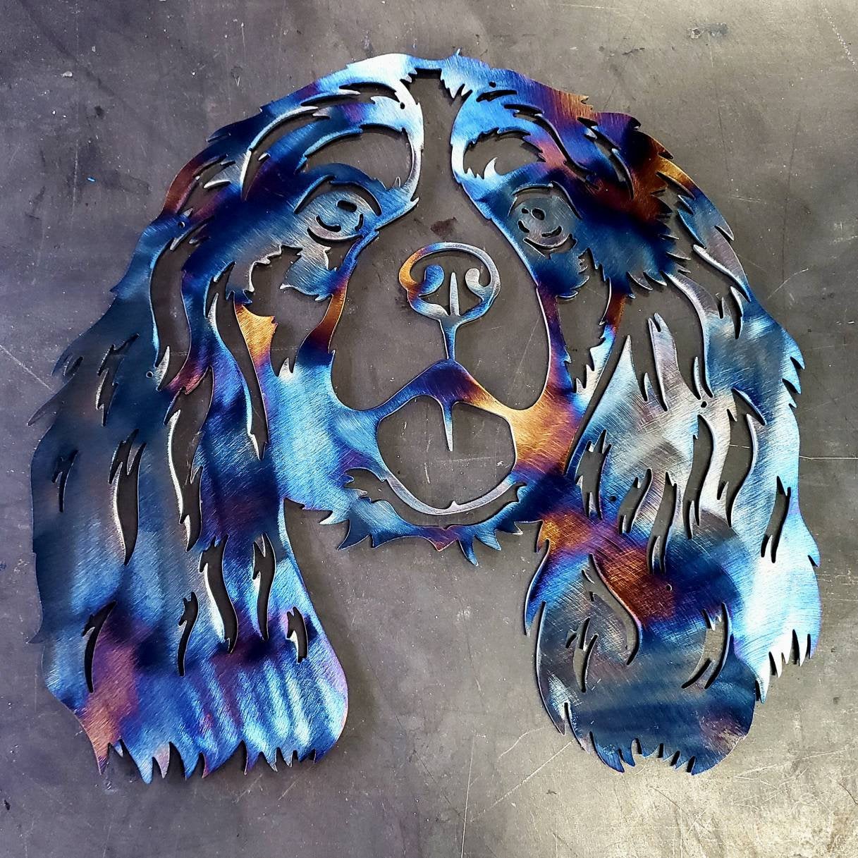 Cavalier King Charles Metal Art
