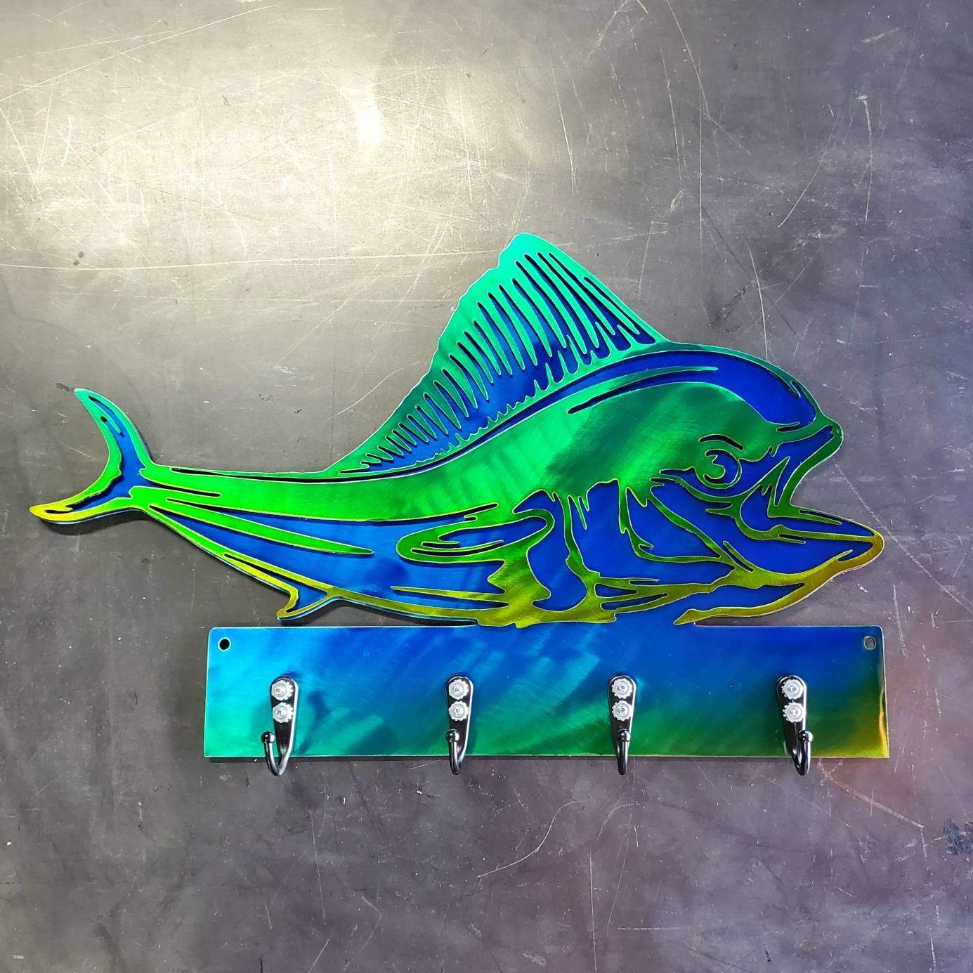 Mahi Mahi Key & Leash Hanger