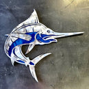 Blue Marlin Metal Art
