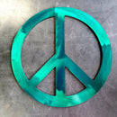 Peace Sign Metal Art