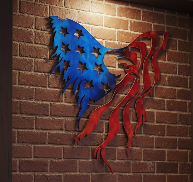 American Eagle Metal Wall Art #1