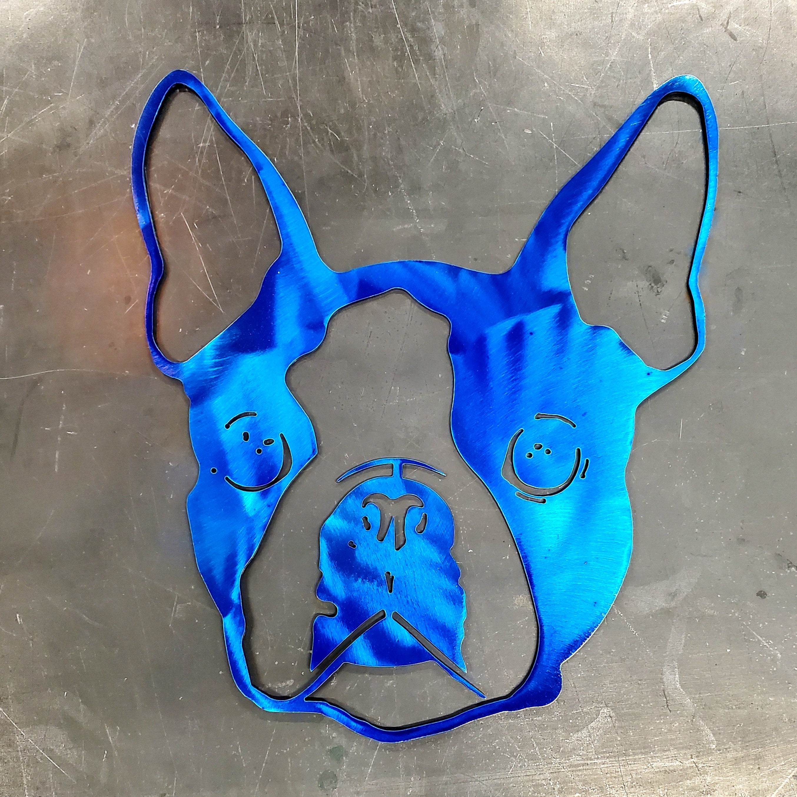 Boston Terrier #2 Metal Art