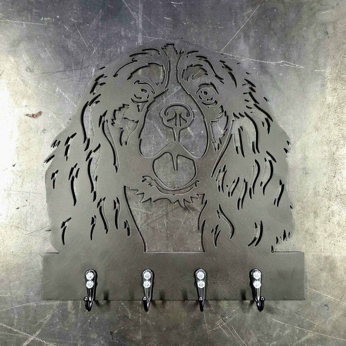 Cavalier King Charles Key & Leash Hanger