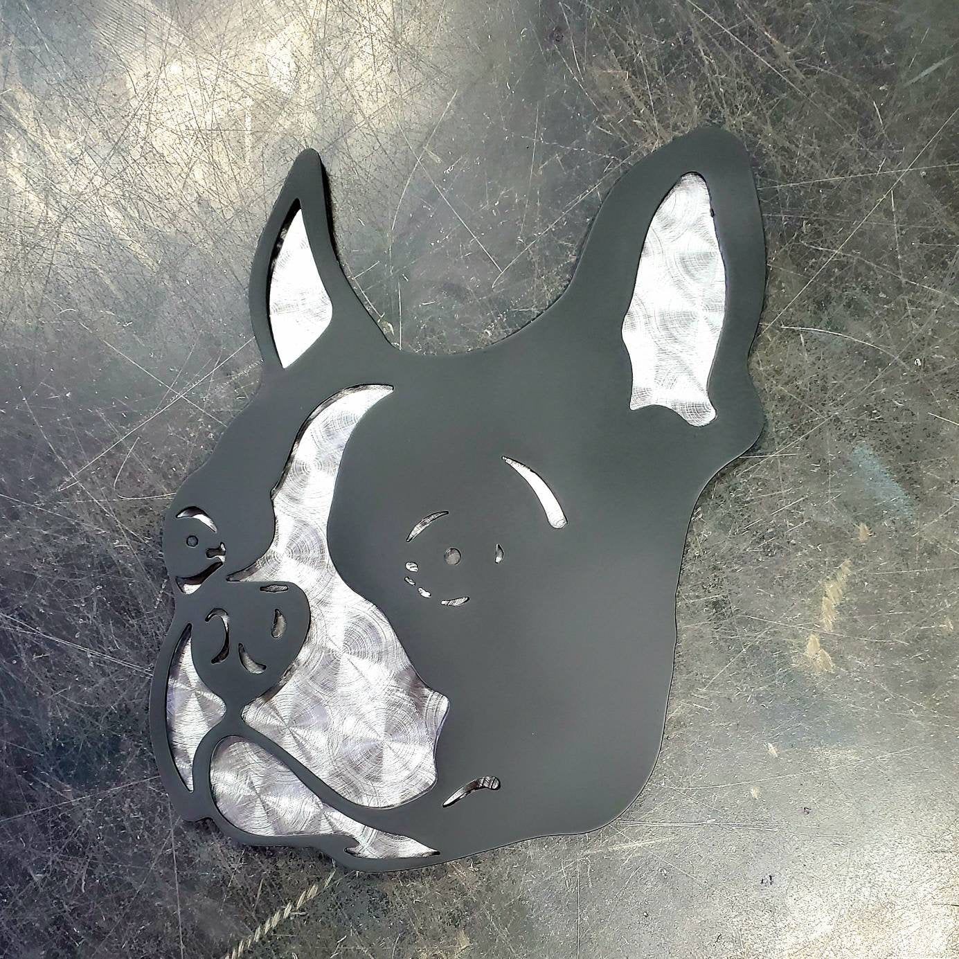Boston Terrier #1 Metal Art