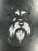 Schnauzer Metal Art