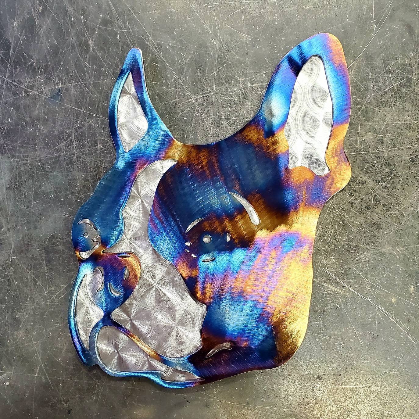 Boston Terrier #1 Metal Art