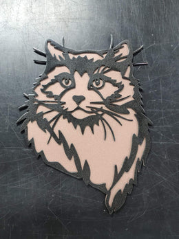 Cat Metal Wall Art