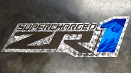 Corvette ZR1 Metal Wall Art